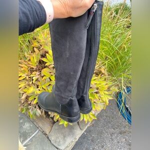 Ellen Degeneres Black Leather Boots
